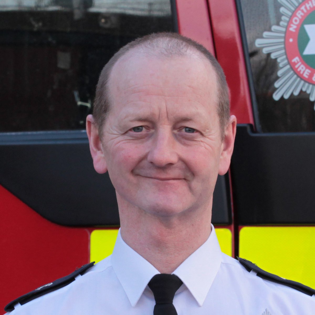 NIFRSOFFICIAL's tweet photo. Congratulations to NIFRS Station Commander Davy Harbinson who has received the Queen’s Fire Service Medal in the New Year's Honours for his work #protectingourcommunity 
https://t.co/aCnaSXkGNY https://t.co/XAwP4LzxCx