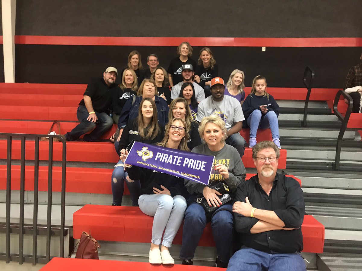 Cheering on the Lady Pirate Basketball team in Waco. #piratepride #piratenation