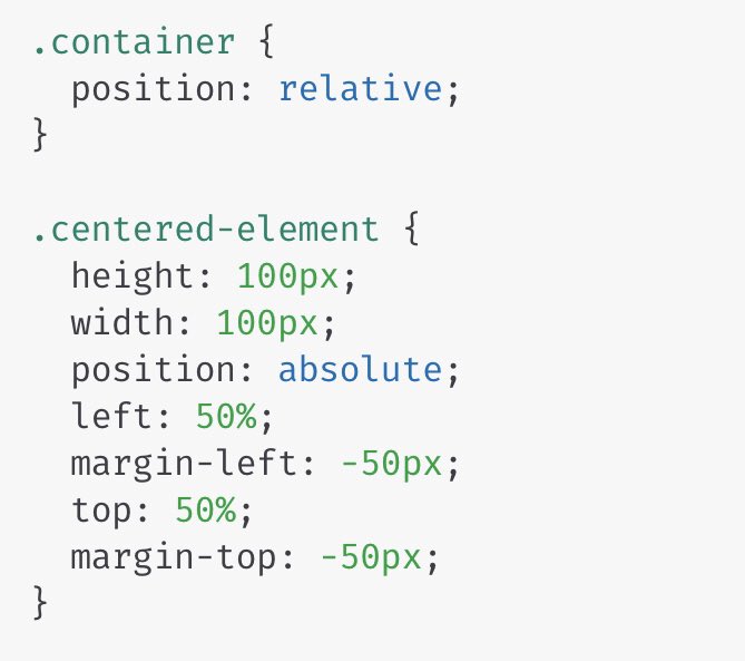 theJohnKey's tweet image. Good job Samantha #CodeTidbits30 has been on a roll 👏👏
PS: I don’t know who needs to see this but if anyone wants to replicate the above without flexbox,  you’d have the parent element and child element styled respectively like below: