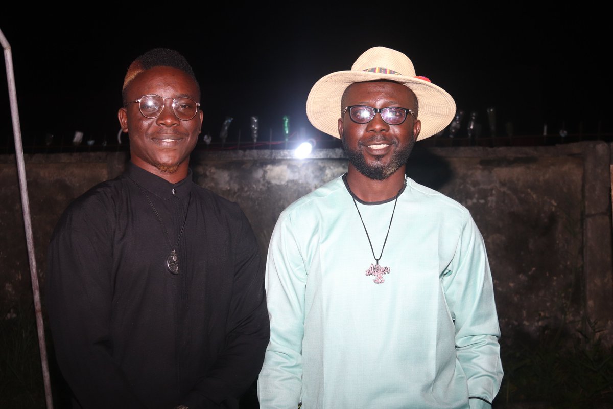 _Bonfest's tweet photo. Our most esteemed Allen B, is present at #Bonfest2019 with his colleague.

#Bonfest2019 #BonnyIsland #27thDecember https://t.co/azUo4GJNOl