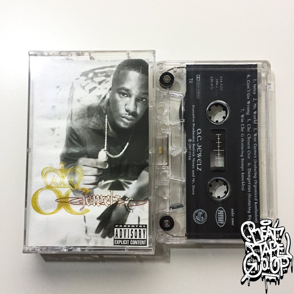 O.C. - Jewelz
Released On: August 19, 1997

#oc #hiphop #ditc #boombap #djpremier #djogee #mrwalt #dabeatminerz #buckwild #showbiz #lordfinesse #cassette #tape #organizedkonfusion #bigl #freddiefoxxx #yvettemichele #rocraida #uniquestudios #ddstudios #payday