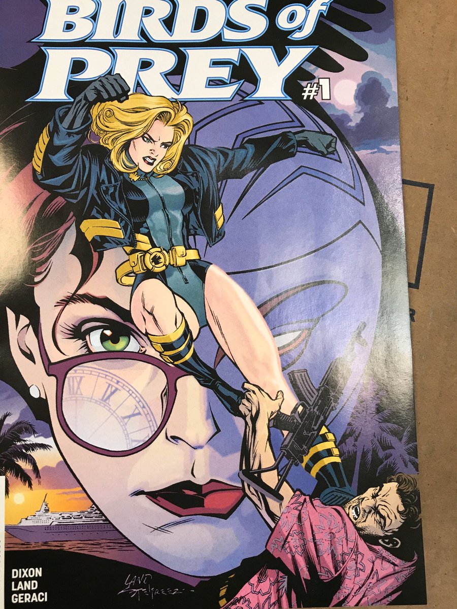 Mich1521's tweet photo. Seeing this at the comic store just made me so happy @ashleyscott β€οΈππ―π Showing the huntress some love! #BirdsOfPreycw #ashleyscott https://t.co/hHjW9DdScW