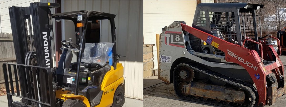 AndersonRentKC's tweet photo. It's the weekend! Maybe time for a forklift or loader in your weekend plans! 2020 is right around the corner... Remember, we deliver! (913) 432-3656 https://t.co/FvXNj2hLn2