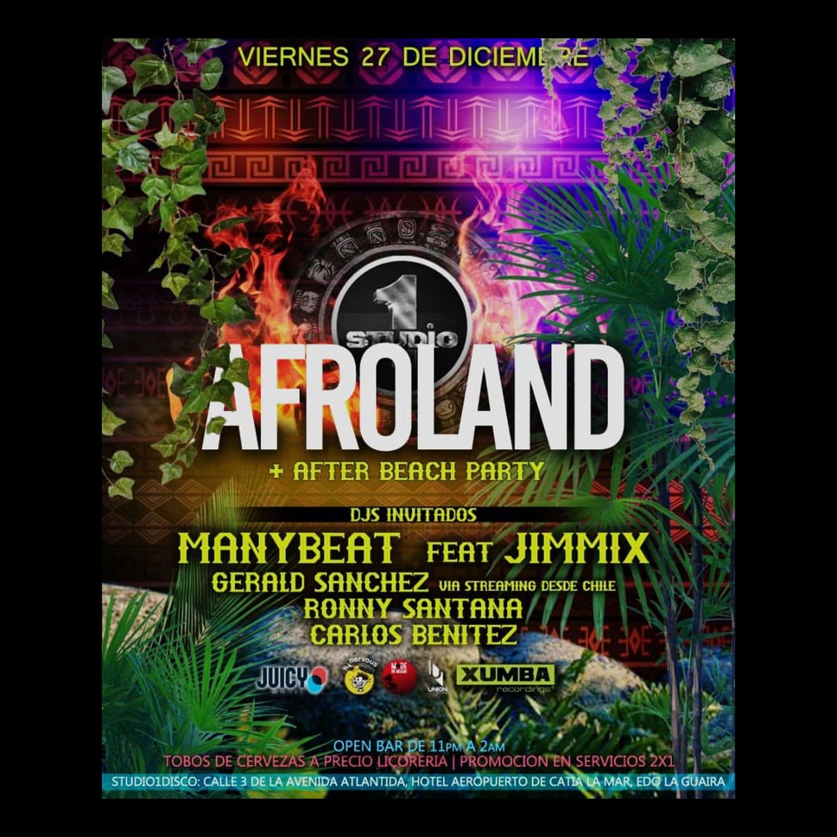geraldsanchezdj's tweet photo. Tonight #afroland with @manybeatmusic @jimmixoficial 🇻🇪VENEZUELA MANAOOO🙌 thanks 🙏
*
*
*
*
#house #tech #afro #housemusic #afrohouse #techhouse #geraldsanchez #dj #spotify #itunes #top #tribalhouse #housetribal https://t.co/5sq2gSYta7