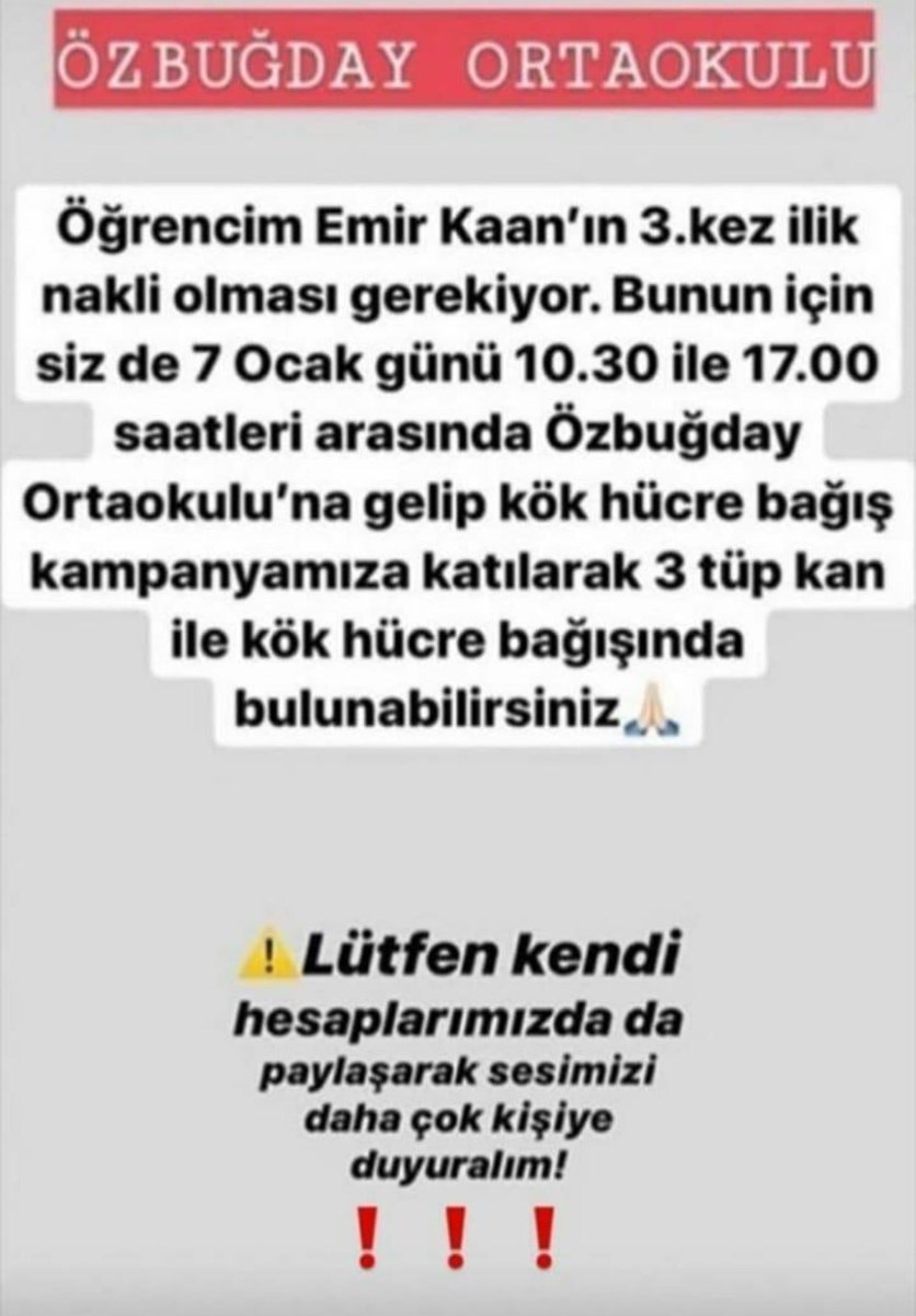 Ankatya / Hatay Özbugday Ortaokulu
Lutfen Rt yapip yayalim