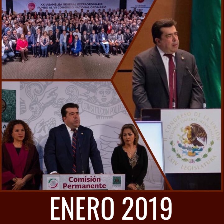 Desde el inicio 2019 fue productivo:

📌Agradecimos al Pdte. <a href="/lopezobrador_/">Andrés Manuel</a> por aumentar el #SalarioMínimo.
📌Fuimos la central obrera con más participación en Mesas Análisis sobre #GuardiaNacional en <a href="/Mx_Diputados/">H. Cámara de Diputados</a>. 
📌Trazamos ruta en nuestra XXI Asamblea General.
#AnuarioCATEM