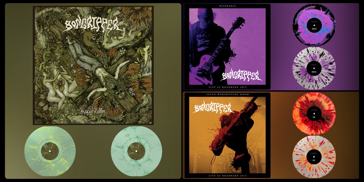 Hippie Killer LPs and Live at Roadburn LPs ( individual LPs and box sets ) are available on our big cartel page.