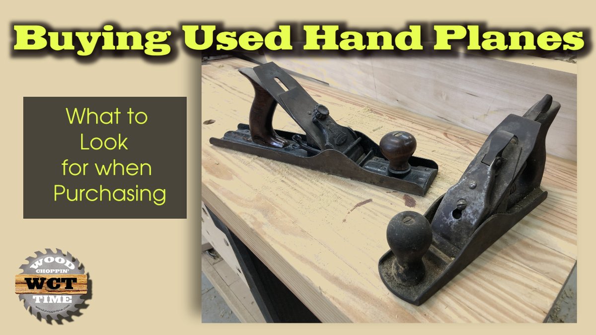 Before you buy a used hand plane, watch this video.
youtube.com/watch?v=B3uqmN…