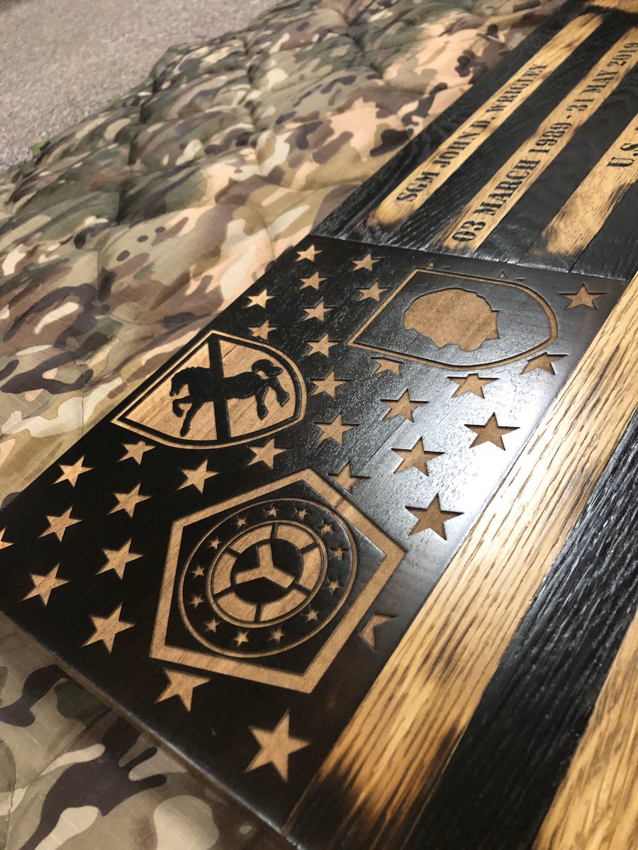 Fire_4_Effects's tweet photo. One of our favorite flags from this past year!! To get your custom flag visit https://t.co/XMT0gJYeC3
#America #Flags #Woodworking #TellYourStory #Gifts #VeteranOwned #SmallBusiness #Army #Navy #Marines #AirForcw #CoastGuard #NationalGuard #Military #Fireforeffects https://t.co/X6p3jYPe5w