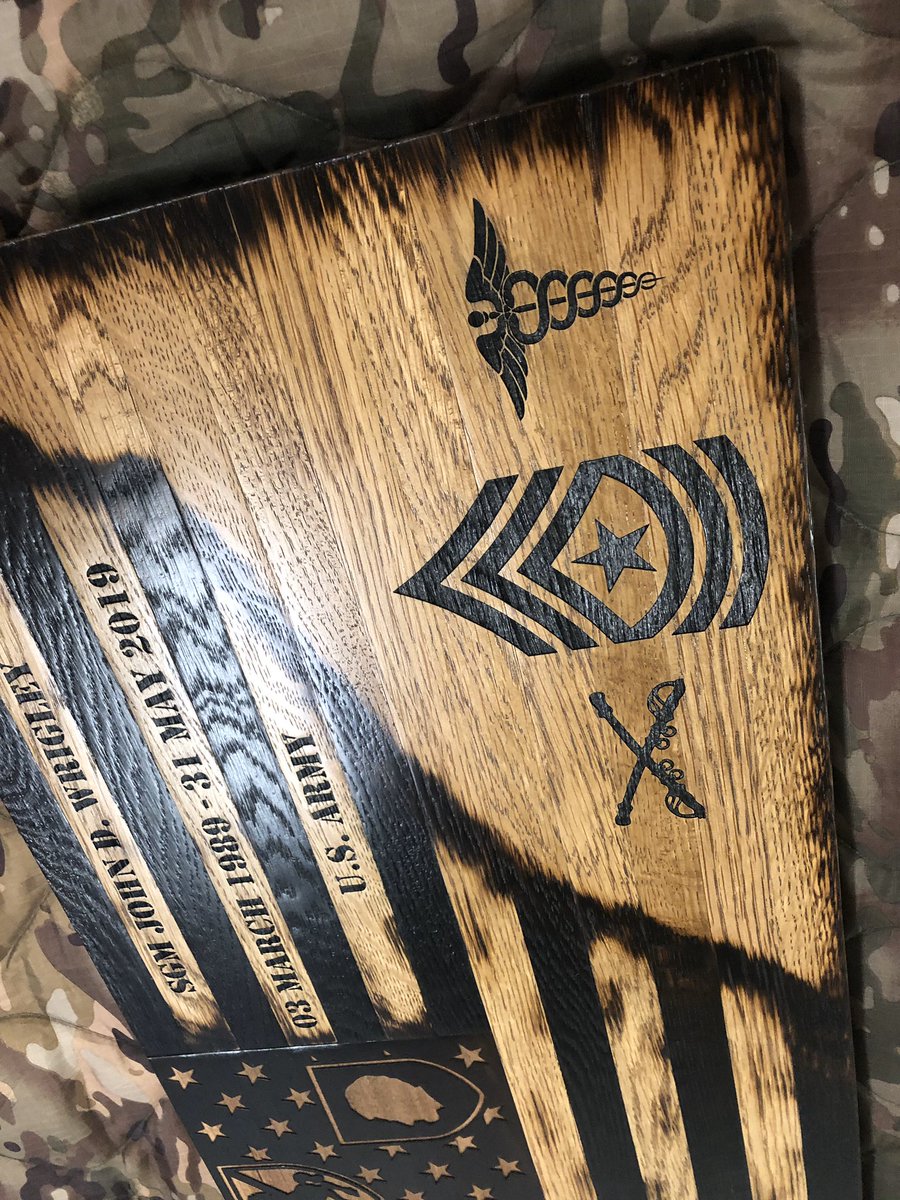 Fire_4_Effects's tweet photo. One of our favorite flags from this past year!! To get your custom flag visit https://t.co/XMT0gJYeC3
#America #Flags #Woodworking #TellYourStory #Gifts #VeteranOwned #SmallBusiness #Army #Navy #Marines #AirForcw #CoastGuard #NationalGuard #Military #Fireforeffects https://t.co/X6p3jYPe5w