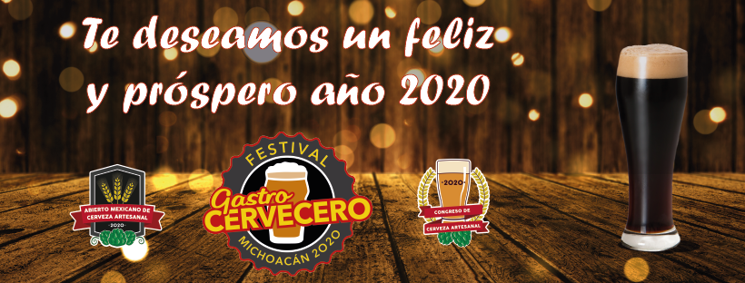 FGCMichoacan's tweet photo. Los mejores deseos y que descubras nuevos estilos de #CervezaArtesanal este #2020 
Te esperamos en el 2020 para vivir juntos las mejores experiencias en el #FGCMichoacán #2020 https://t.co/7jjAeLJ7HZ