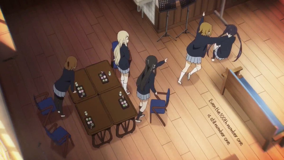 We were blessed with different angles of the newly recruited keionbu members K-on! (Season 1)          Eiga K-on!