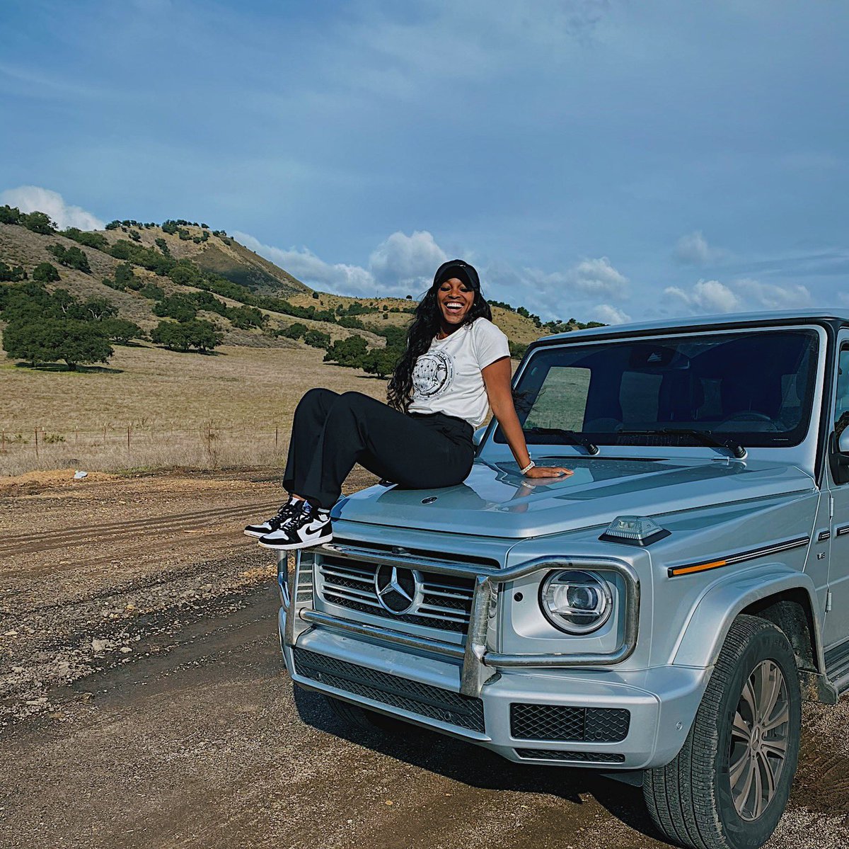 Just me and my baby G #MBAmbassador @MercedesBenzUSA