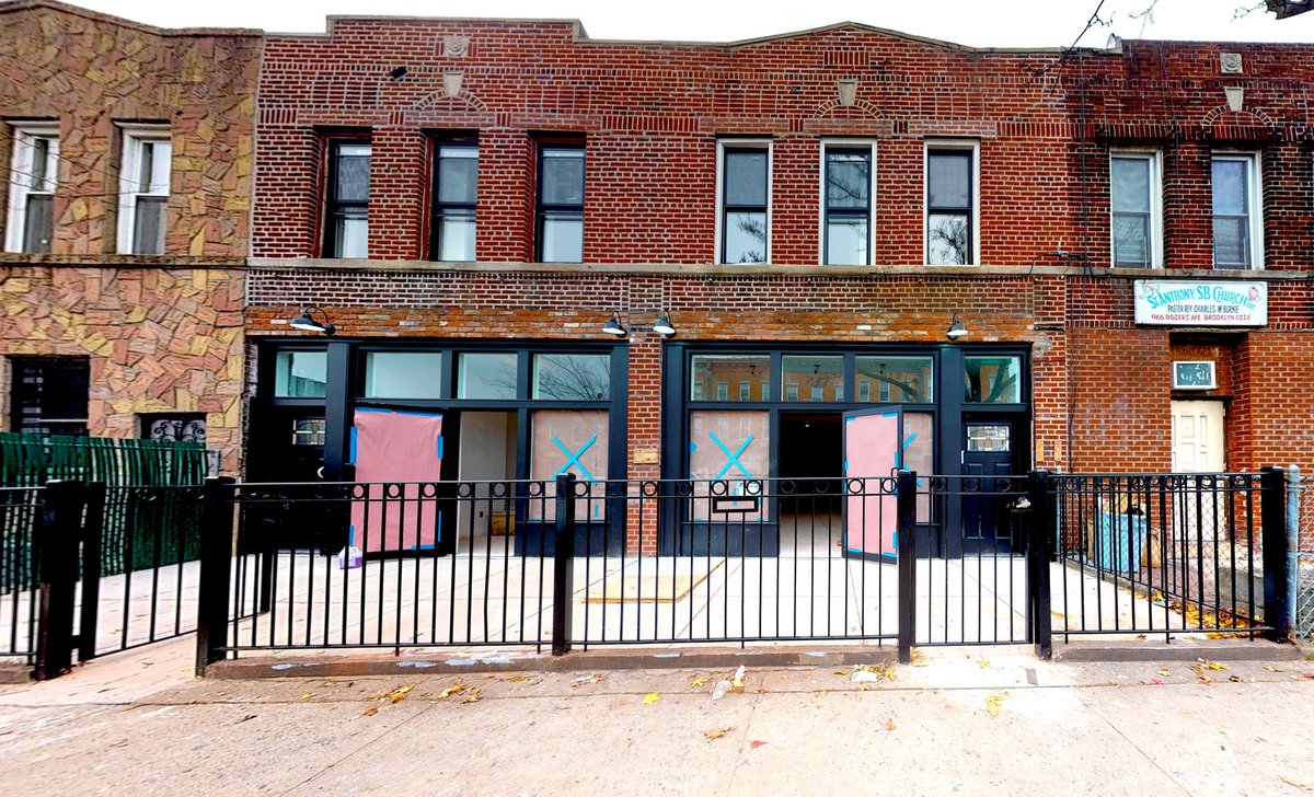TriStateCR's tweet photo. For lease 800-1,200 RSF commercial space at 968 Rogers Ave in Flatbush! Check out TSCR's latest addition here: https://t.co/a54zi8zb5I
#flatbush #Brooklyn #BrooklynBrokers #TriStateCR #realestatenews #realestatemarket #cre #commercialrealty #restaurant #eventspace #cafe https://t.co/vlMnbuvRLR