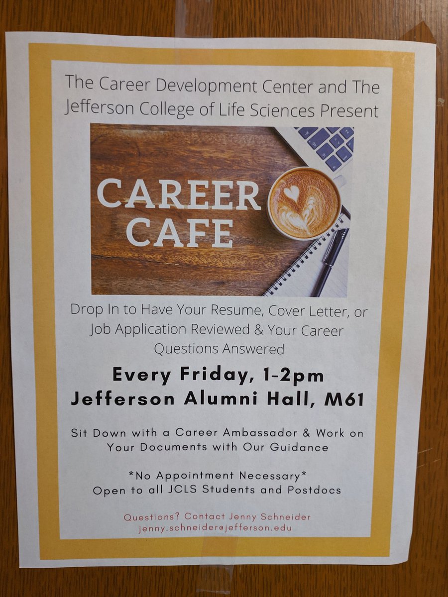 Just got some excellent #career advice from @JennySc12
at the #JCLS Career Cafe! CV and personal statement advice and more 😁
@ResearchAtJeff