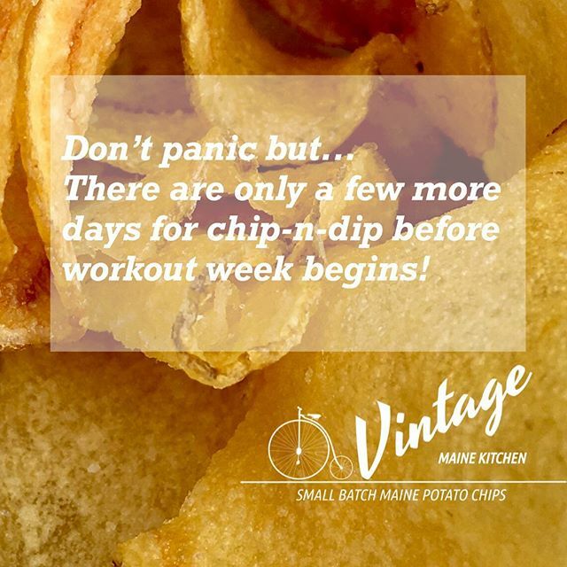 MaineChips's tweet image. Resolutions or nah? #nope #peloton #chipndip #snack #newyearnewyou #2020 #snackpants #snackpockets ift.tt/2spYob6