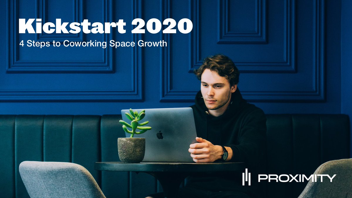 On January 8 join Proximity's <a href="/brianscottwatso/">brianscottwatson</a> to learn four steps you and your team can take to achieve growth in 2020. Don’t miss this opportunity to create a strategy and action plan to reach your goals for your coworking space: bit.ly/community-call…