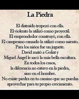 “La calidad de tu vida depende de la calidad de tu pensamiento.”  Marco Aurelio.

La realidad es neutra, no es ni buena ni mala. Necesitamos aprender a separar el hecho de la interpretación y elegir la que nos ayude para decidir con sabiduría y actuar con virtud. Eso es valioso.