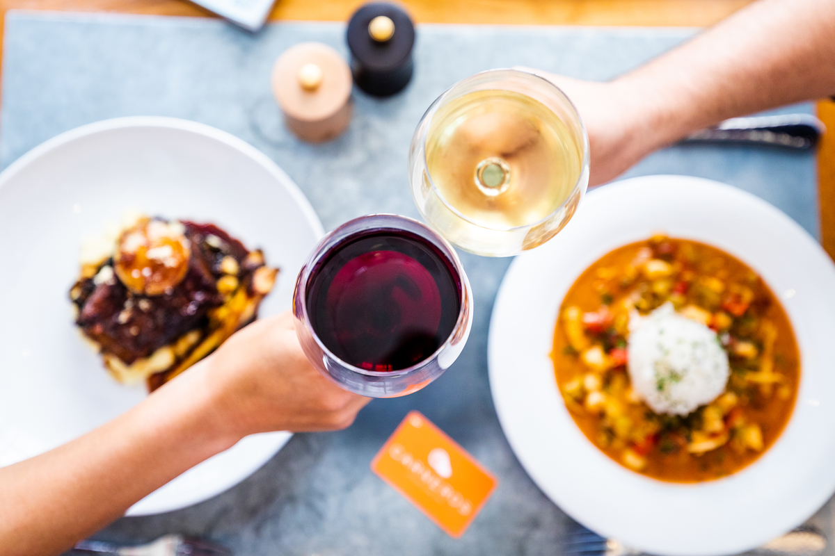 Wine with us at Boon Fly Café.