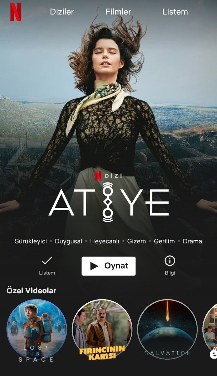 SeriesTurcasMex's tweet photo. 📣 A partir de hoy, ya está disponible la 1ª temporada de la nueva serie #Atiye #TheGift en #Netflix.

• Con: #BerenSaat #MehmetGünsür #MelisaŞenolsun #MetinAkdülger 🎬🍿😋 https://t.co/JkusOdVXeH