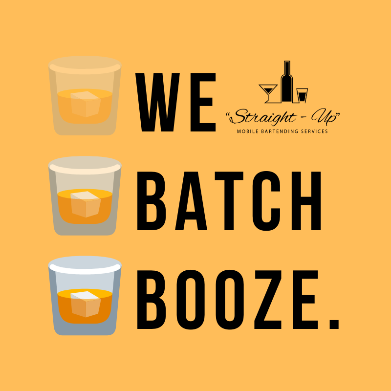 Hosting a watch party or annual event? Remember - We. Batch. Booze! 
Choose us to help prepare that punch, make those fancy jello shots, and setup a stellar drink station for your guests! 

#StraightUp #MobileBar #HappyHolidays #Orlando #retweet #rt #love

StraightUpMobileBar.com