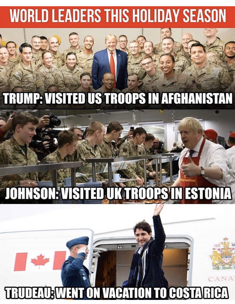TrueBLB's tweet image. #trudeausucks #selfabsorbed #priorities #worldleaders #canada