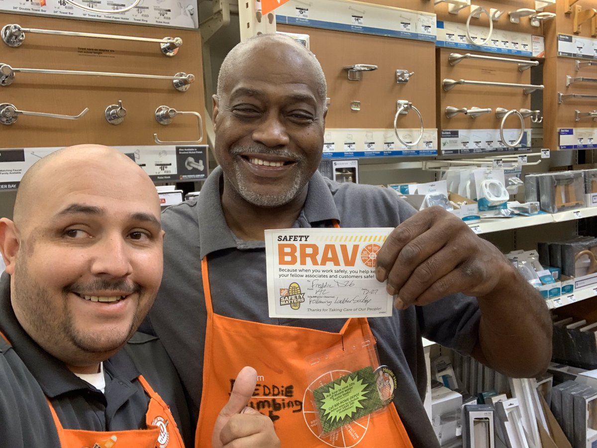 Great Job Freddie using all safety points on a ladder. #LancasterFamily