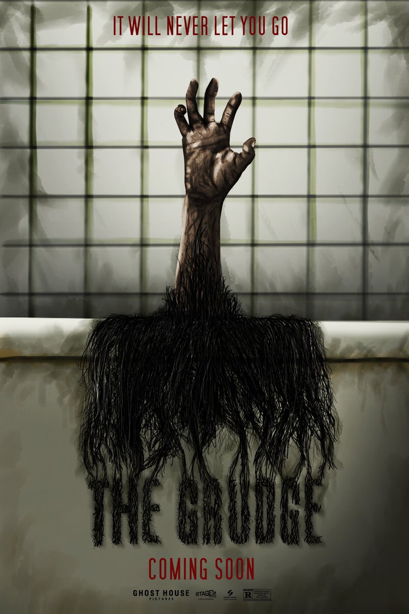 GrudgeMovie's tweet photo. #FanArtFriday coming back at you! Check out these pieces created by artists from around the world inspired by #TheGrudge 

Artists: @rowelpapi |@JCPMC09 | @bryan_fiallos https://t.co/Xrm9DB0BZa