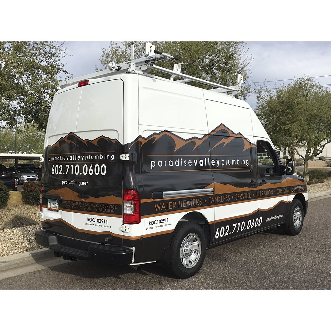 SmartWrapUSA's tweet photo. New wraps for a local plumbing company 🎩👑 #vehiclewrap https://t.co/LrJB4it6Ho