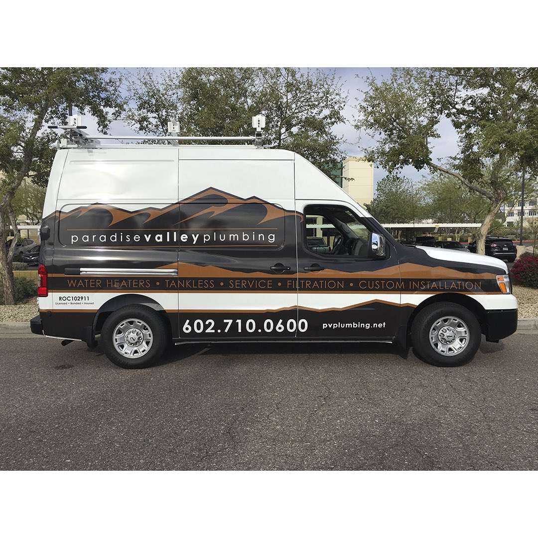 SmartWrapUSA's tweet photo. New wraps for a local plumbing company 🎩👑 #vehiclewrap https://t.co/LrJB4it6Ho