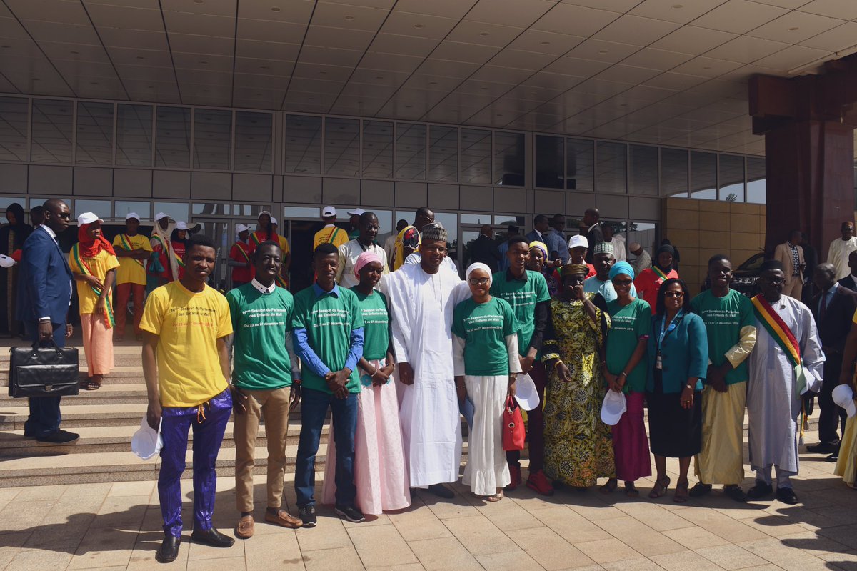 Cérémonie d’investiture de la 14ème session ordinaire du parlement national des enfants du Mali, sous la présidence du premier ministre, son excellence Dr Boubou Cissé.
<a href="/GouvMali/">Primature du Mali</a> 
#Mali