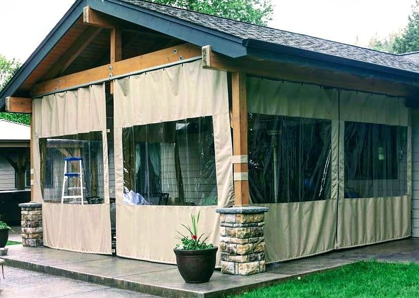 KederSolutions's tweet photo. #FBF:
"Closing up a patio with Keder Solutions' rails and @sunbrella fabric to create a fantastic outdoor space up the McKenzie River " - @EugeneCanvas
.
#kedersolutions #patio #winterized #winterpatio #keder #doubleflap #singleflap #kederrail #vinyl #fabric https://t.co/i4afS5qpVU