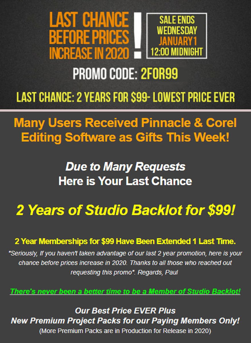 studio_backlot's tweet photo. Really great opportunity! Join us today! Offer won't last!
https://t.co/SO90jrnt81 https://t.co/6CTeDkh6YF
