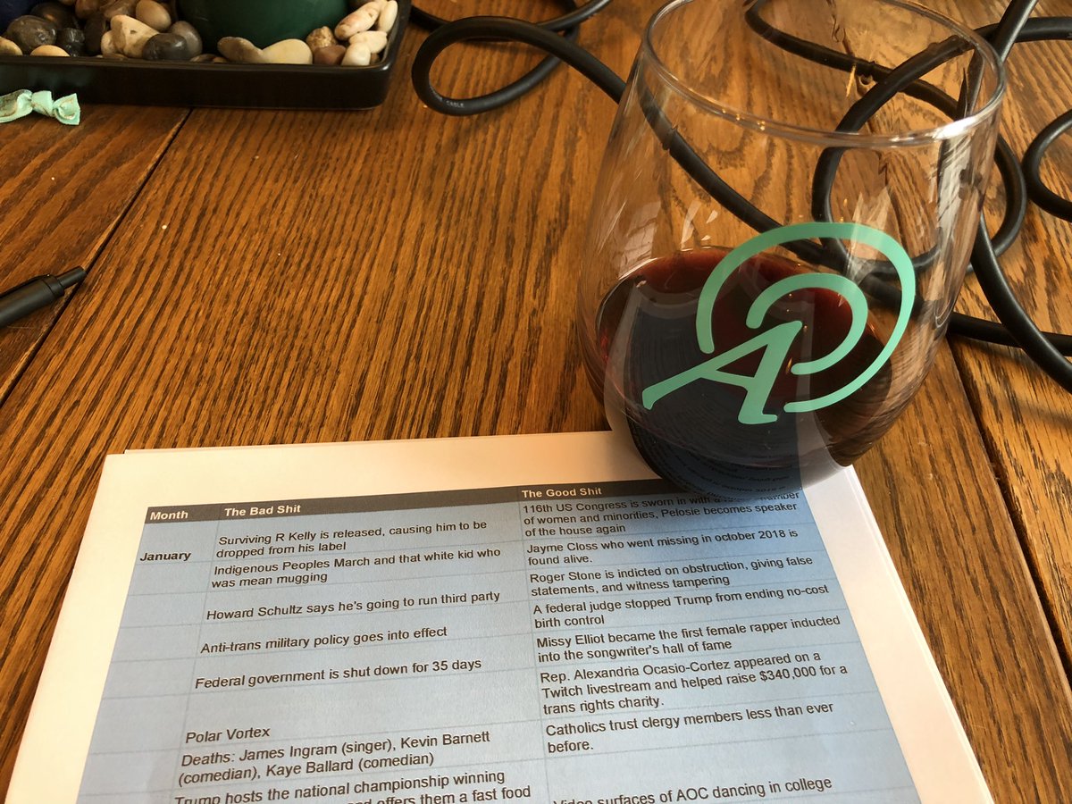 JessBluemke's tweet photo. Recording the 2019 Garbage Year in Review Episode with @hemantmehta. Thanks as always to friend of the show/official researcher @katiemacdon https://t.co/JZN1F7yEud