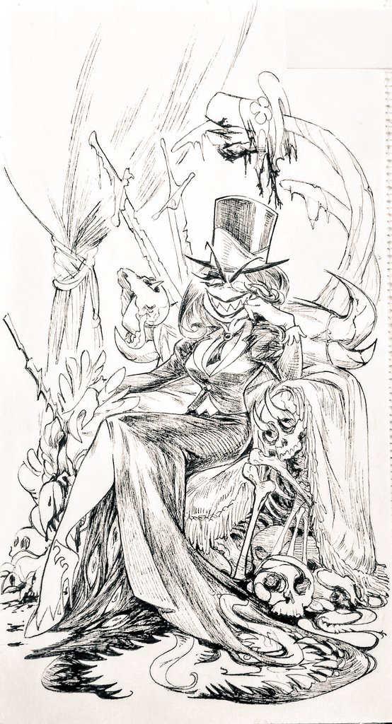 #Villainous #ladyBH
New sketchbook, new cover
I love my lady 