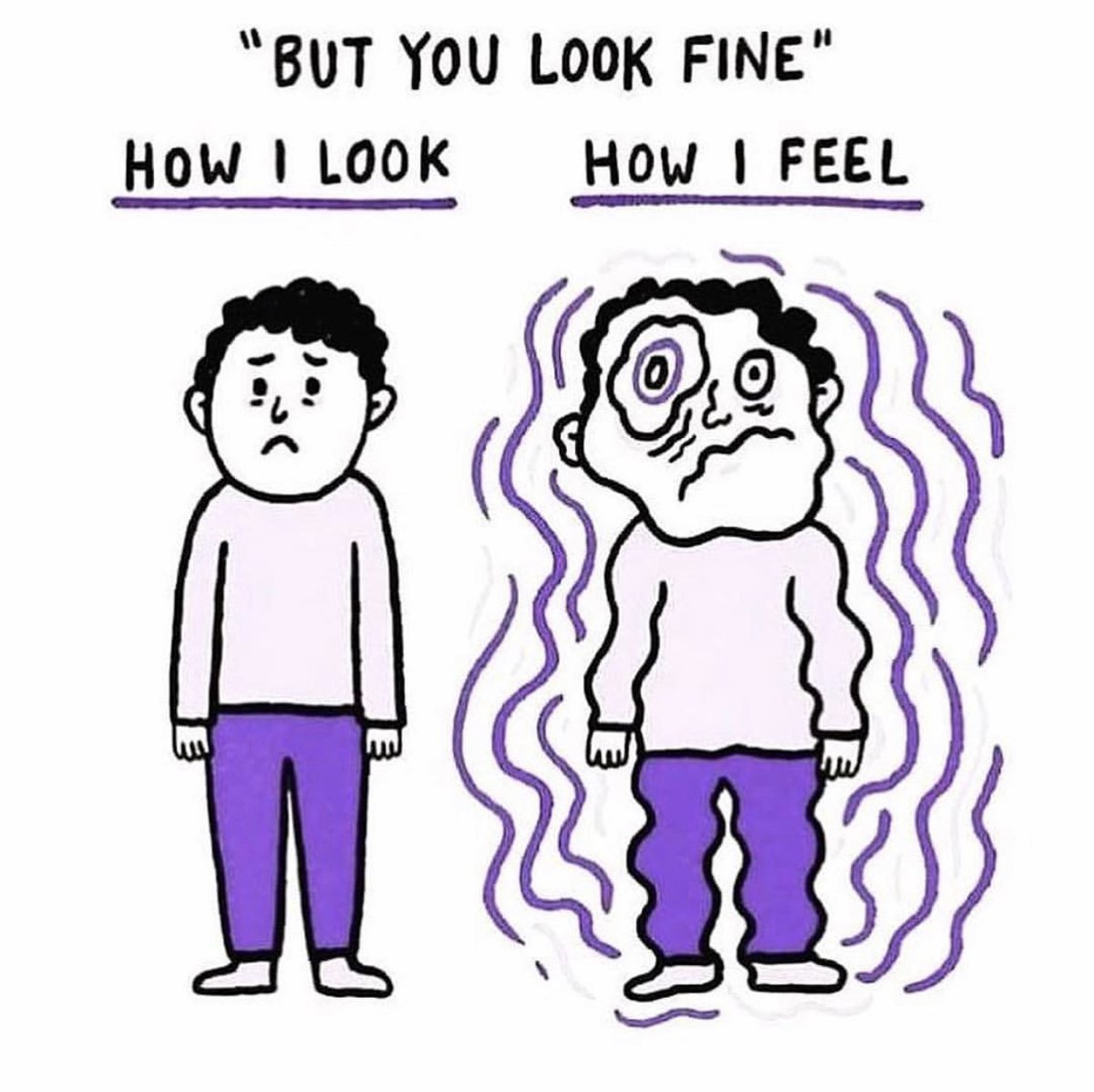 CrohnsColitisUK's tweet photo. 🤪💜👏 #NotEveryDisabilityisVisible https://t.co/y4jM23DM1W