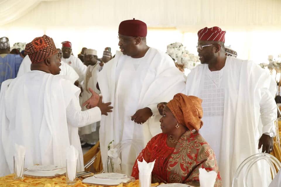 SenatorOsinowo's tweet photo. I was at the Wedding Fathia of Son of @SPNigeria, Senator @DrAhmadLawan in the ancient city of Kano.
@NGRSenate https://t.co/OnE7CebabO
