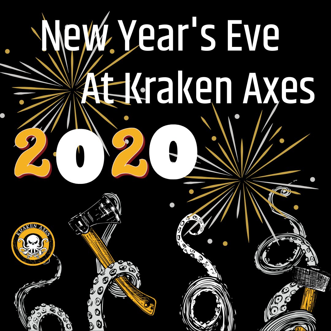 2020 is just around the corner! Have you made your New Year's Eve plans yet? krakenaxes.com #NewYearsEve #DCNYE #DC #DCEvents #WashingtonDC #NewYearsDC