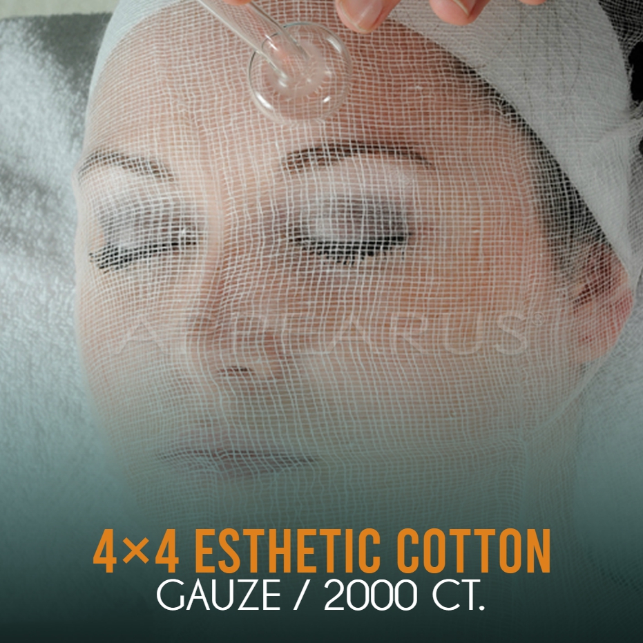 4×4 12-Ply Esthetic Gauze. Ideal for facial and body care service, exfoliation, wax, high frequency treatment.
 bit.ly/39gEJeh

#appearus #spaapparel #sparobe #spawrap #headwear #undergarments #slippers #esthetics #estheticsupplies #facialsponge #cottonandnonwoven