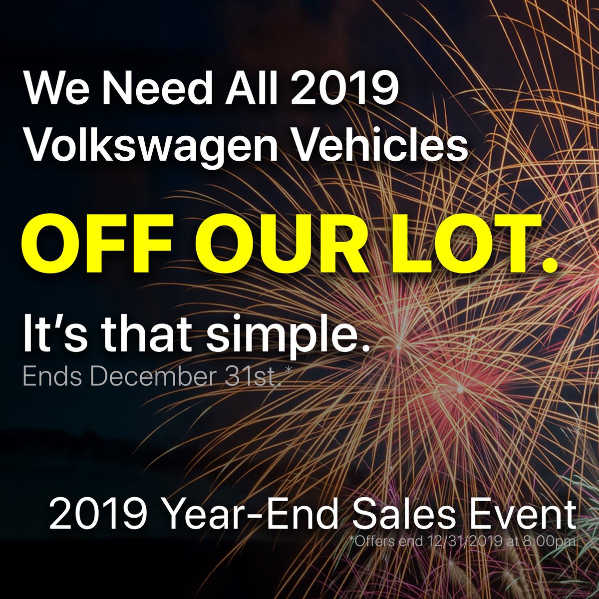 curranvw's tweet photo. Last chance! Only a few days left. Stop by this weekend! https://t.co/24UCMTiLcG