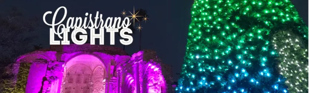 SoCASitters's tweet image. Celebrate the holidays at the Mission San Juan Capistrano! Capistrano Lights brings together people of all faith traditions during the holiday season. Don’t miss out on the Mission at Night experience! ow.ly/3wPp50xIyYa