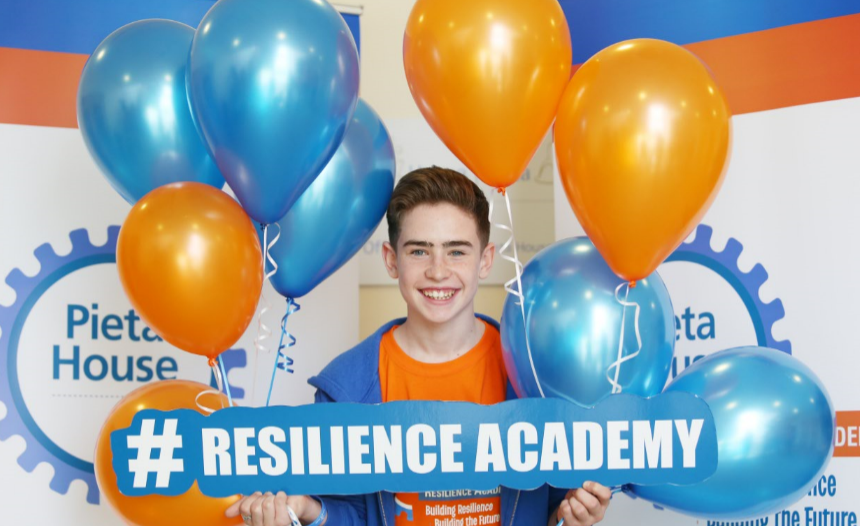 PietaHouse's tweet photo. During 2019 the Pieta House Resilience Academy reached 11,212 2nd yr students across Ireland &amp; provided 1,500 teachers with support workshop. A FREE 6 week programme proven to increase young peoples resilience&amp; hope for the future #ResilienceAcademy  📸 @balcsie @News_St_Marys_B https://t.co/U8t4hqIJFy