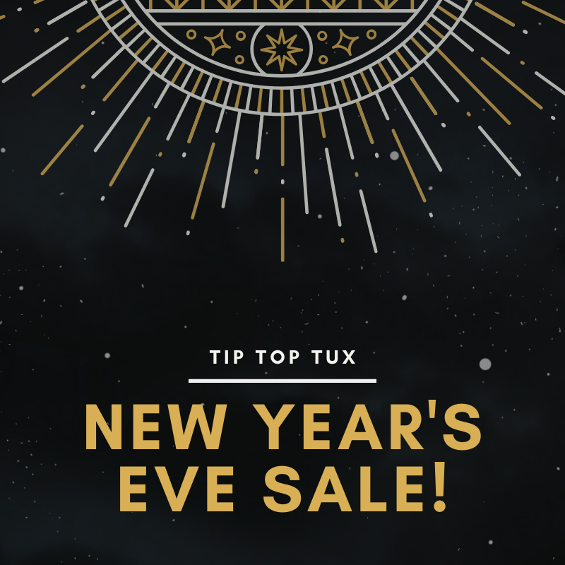 Let’s celebrate the New Year! Now through December 31st, get 10% off all tuxedo purchases OR rent an all-inclusive tux package for just $99.95 (shoes and vest included)! See store for details.

More info: hubs.ly/H0mp2VY0
