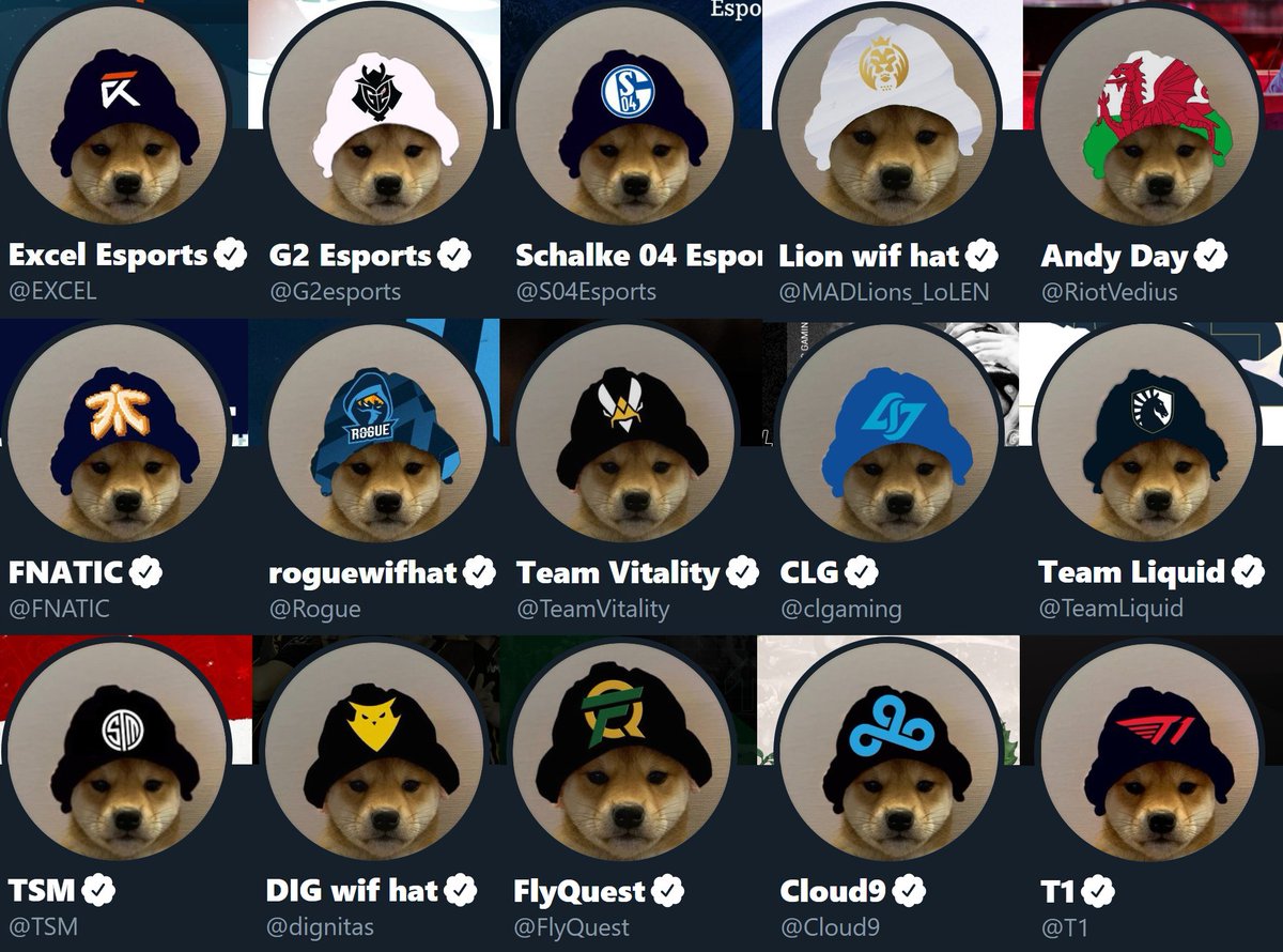 LEC's tweet image. #dogwifhat 🤝 @lolesports