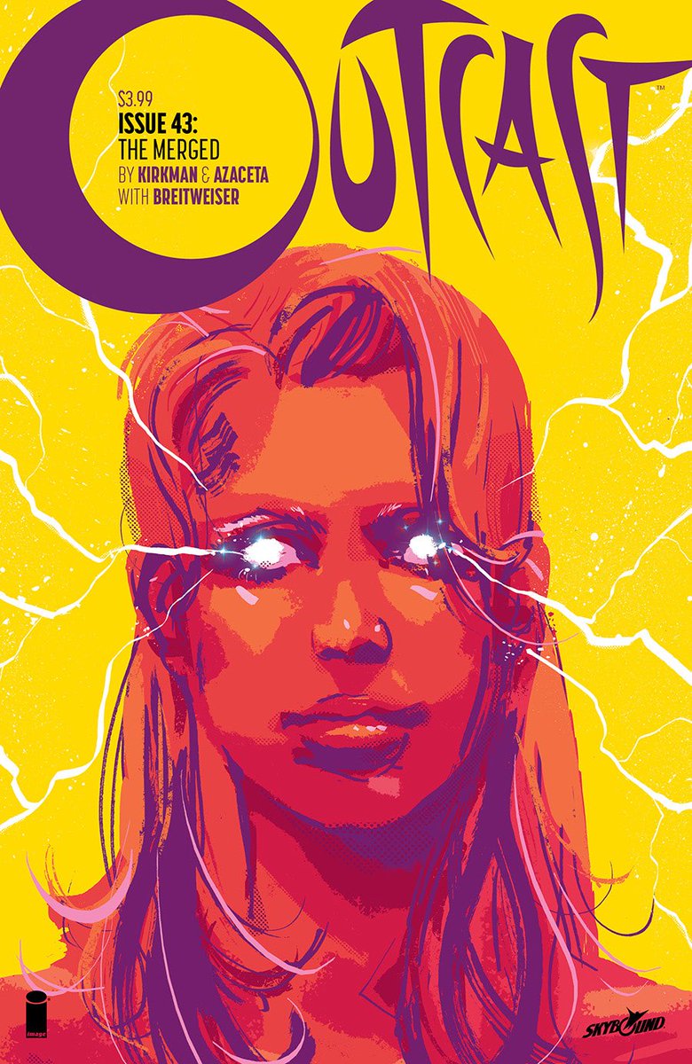Skybound's tweet photo. OUTCAST #43 released this week! It’s a great time to visit your local comic shop!!!
https://t.co/m9pcMHMZ3x https://t.co/jkNtCdcs9W
