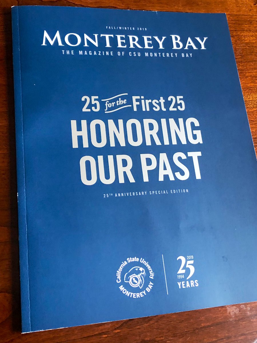 kirbygarry's tweet photo. Great to see @MBCoach_White featured in the special edition @CSUMB magazine! THANKFUL for his tireless commitment to our university, athletics department &amp; @CSUMBbaseball. 
#CSUMB25 #WeAreMB https://t.co/prUpUSl8EY