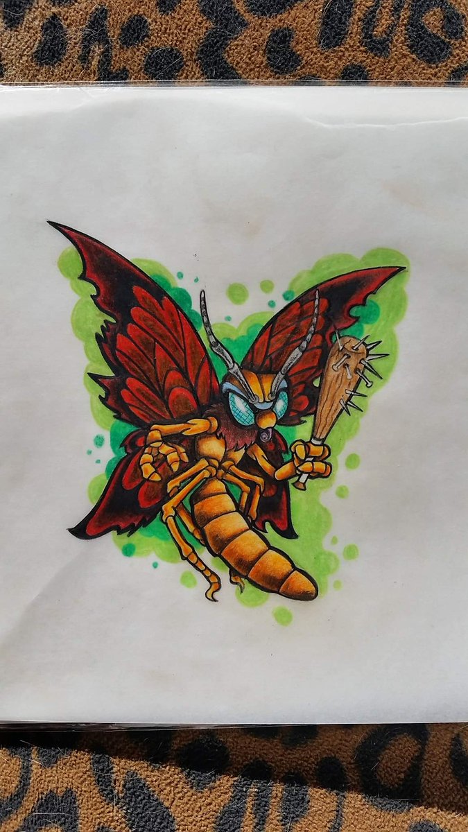 Fru00255048's tweet photo. Only Germans will get this one 😉
DER ZERSCHMETTERLING!
❤️
#frutatto #ilovemyjob #iloveart #colopencils #inksiders https://t.co/HaAMP60ll9