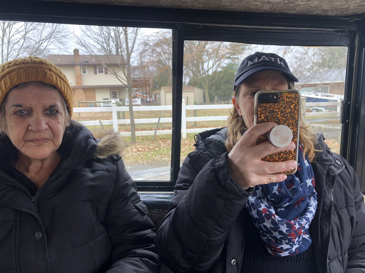 vickienatale's tweet image. .@AnellinaNatale in #Lancaster PA with her #mathhat. #yanggang The Amish are swing voters !