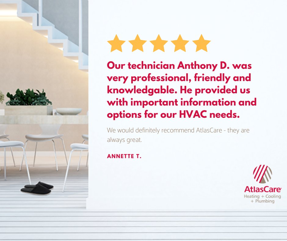 ⭐⭐⭐⭐⭐ Anthony came through, as always! He’s always working to upgrade his skills and knowledge. #HVAClife