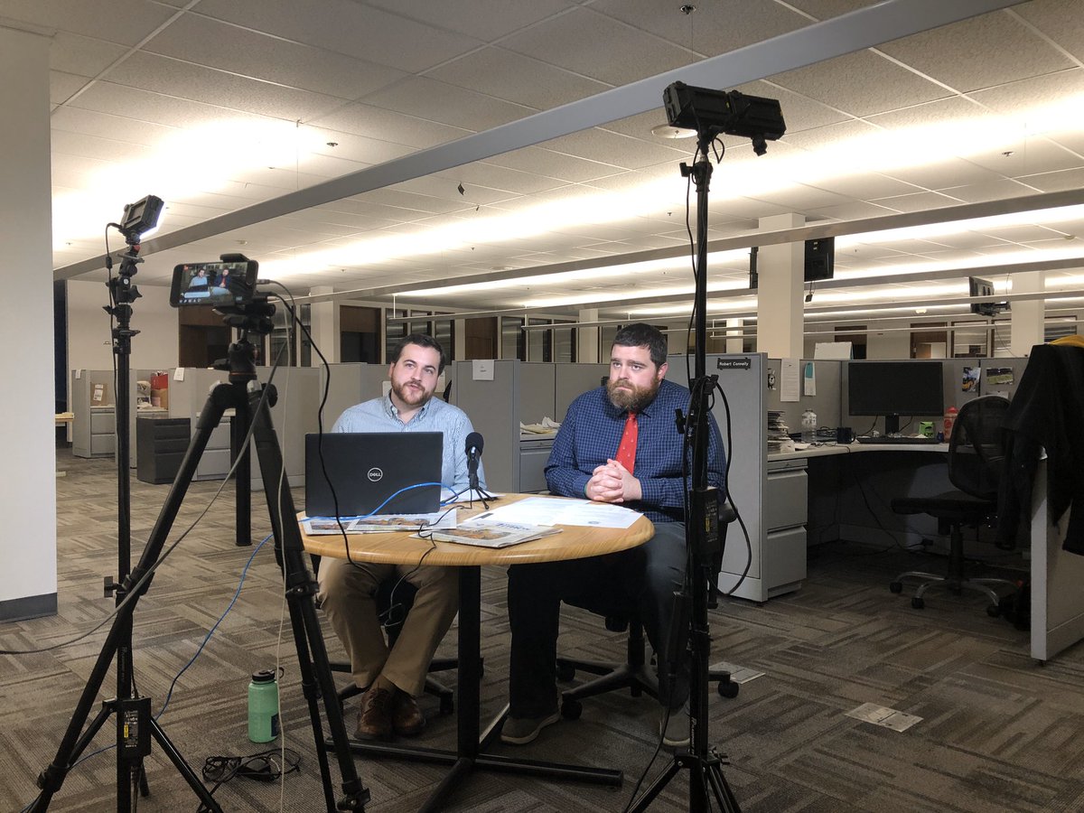 qctimes's tweet photo. Alex Valentine and Robert Connelly are live on the QCT Facebook answering reader’s questions about the legalization of marijuana in Illinois. #countdowntolegalization @qctimes @alexvalentine33 https://t.co/xzhA29XgYJ